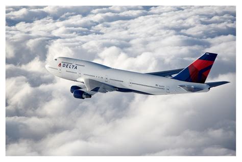 Boeing 747 Delta Airlines Hd Desktop Wallpaper Widescreen High