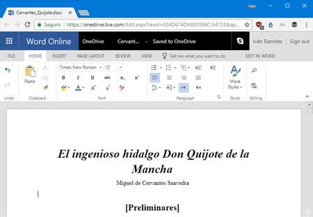 Maybe you would like to learn more about one of these? Alternativas gratis a Word