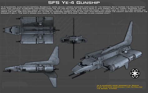 Imperial Ye 4 Gunship Rstarwarsships