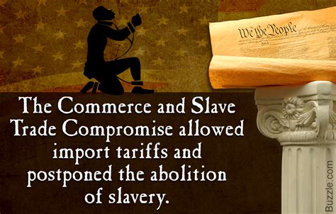 Significance Of The Commerce And Slave Trade Compromise In The U S