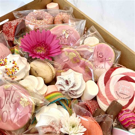Indulge in our sweet treat boxes or platters - the perfect gift!