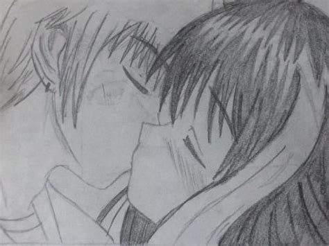 Anime Kiss Picture By Annasweetgirl Drawingnow