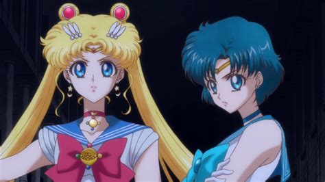 Sailor Moon Crystal Act Rei Sailor Moon And Sailor Mercury