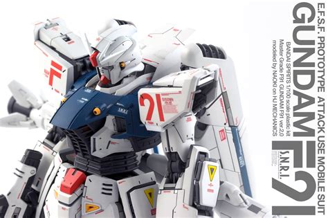 Custom Build Mg 1100 Gundam F91 Ver 20