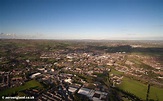 aeroengland | aerial photograph of Bury Greater Manchester England UK