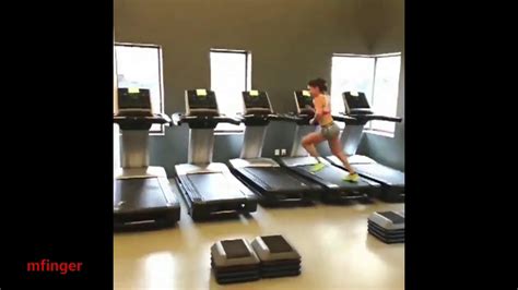 Sexy Babe Did An Incredible Act In Gym Wow Youtube