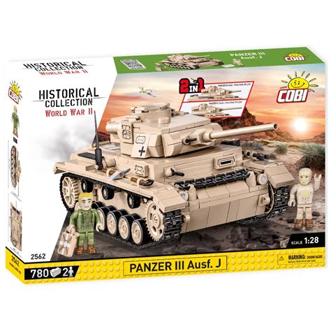 🇺🇸 Cobi Panzer Iii Aufs J 2 In 1 Set 2562 War Bricks Usa