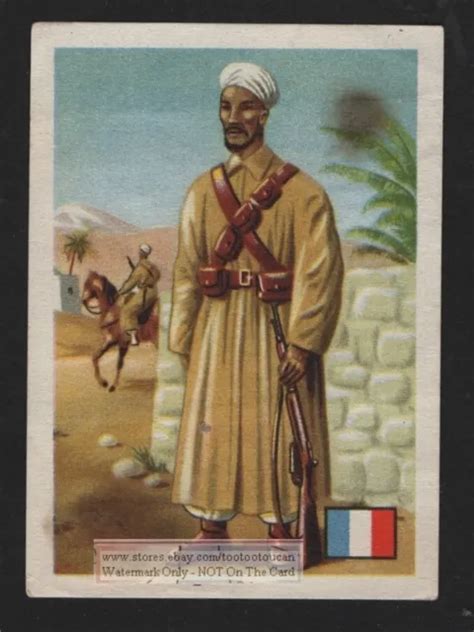 1950s Nato Military French Native North African Soldier 1950s Trade Ad