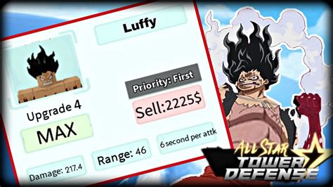 Copy one of the codes from list bellow, paste it into the box, and then press enter to receive your. CODE(Gear 4 Snakeman) 5 star Luffy showcase | All Star ...