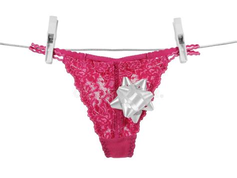 Pink Panties Clipping Paths Stock Image Image Of Clipping Pins