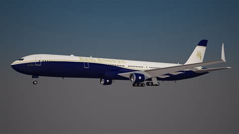 Boeing Business Jets 777 X 3d Model Cgtrader