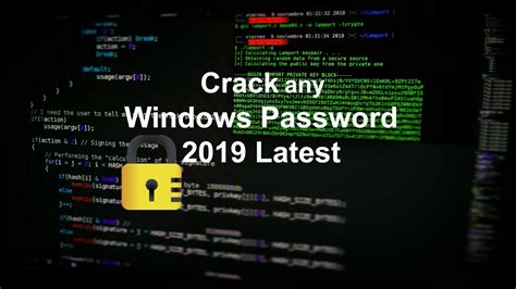How To Crack Any Windows 10 And 8 Password Youtube