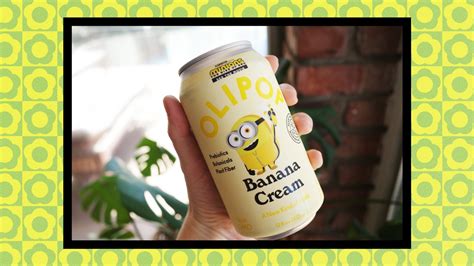 Review I Tried The Banana Flavored Minion Olipop Soda And It Slaps