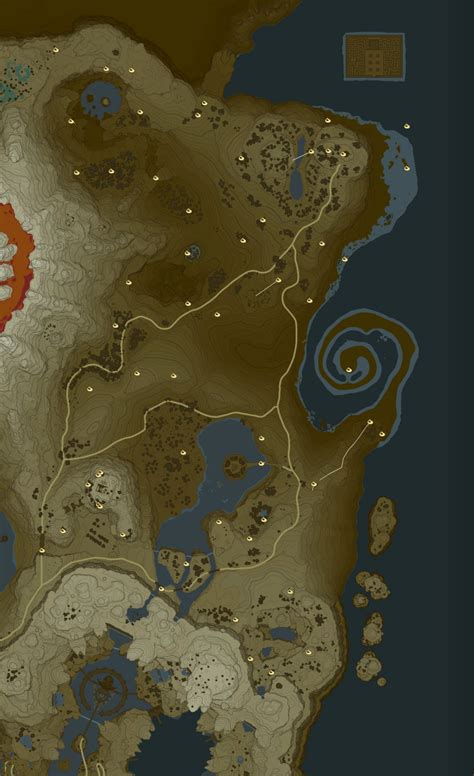 Korok Seed Locations Map Wales On A Map