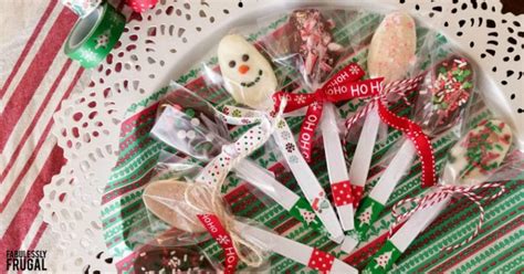 Christmas T Idea Hot Cocoa Stirring Spoons Fabulessly Frugal