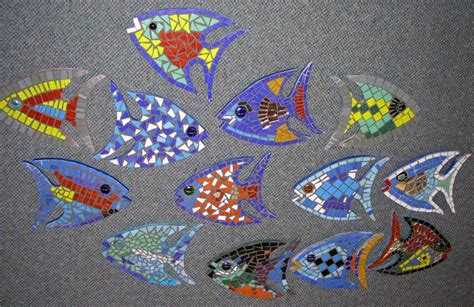 Fish Mosaic Keen Art Writing Teaching Photography And Mosaics