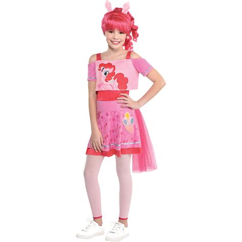Party City My Little Pony Pinkie Pie Costume For Girls Dress And