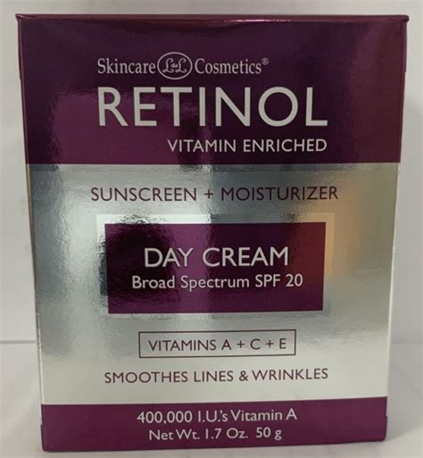Retinol Anti Aging Day Cream 17 Oz 088634464030