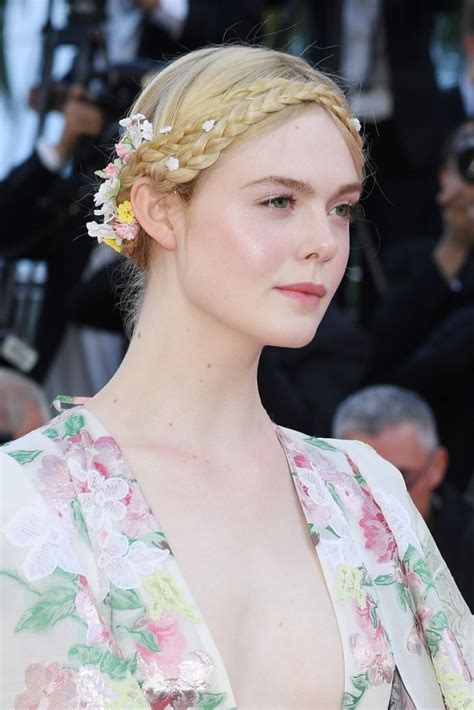 Elle Fanning Les Miserables Screening At Cannes Film Festival