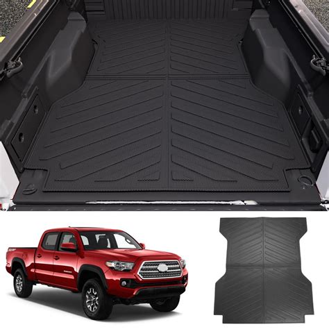 Xipoo Truck Bed Mat Compatible With 2005 2023 Toyota Tacoma Truck Bed