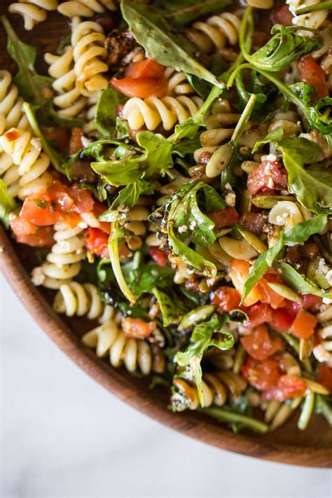 Bruschetta Pasta Salad Lovely Little Kitchen