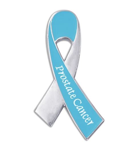 Pinmarts Prostate Cancer Awareness Ribbon Enamel Lapel Pin Cw187yrmcnn