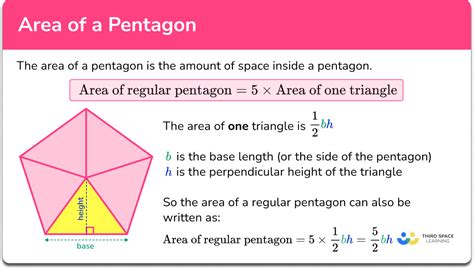 Area Of A Pentagon Gcse Maths Steps Examples And Worksheet