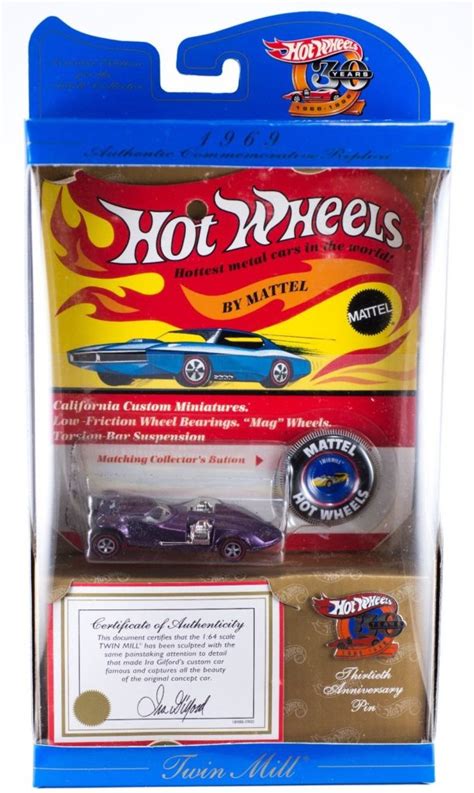 Twin Mill Red Liners Th Anniversary Replica Hotwheels