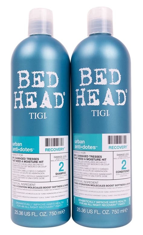Pack Shampoo Y Acondicionador Tigi Bed Head Recovery 750 Ml Linio