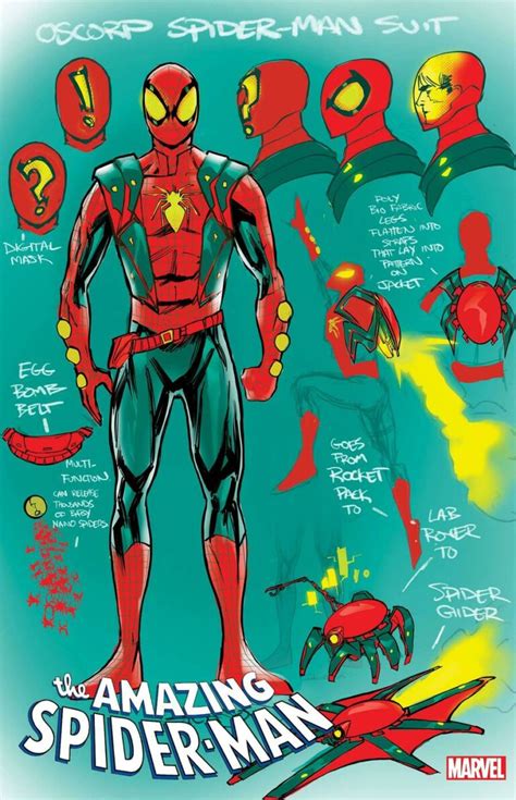 Oscorp Amazing Spider Man Suit Concept Art 2022 Inside Pulse