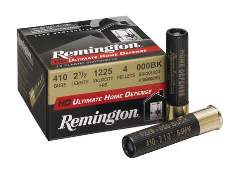 remington hd ultimate home defense 410 ammo 2 1 2 000 buckshot 4