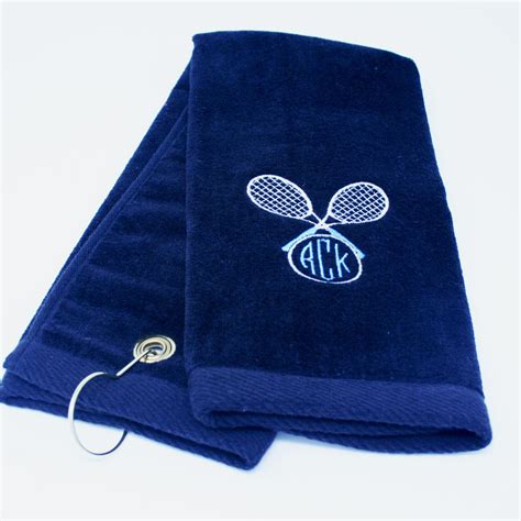 Embroidered Tennis Towels