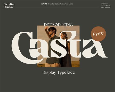 Casta Free Typeface On Behance