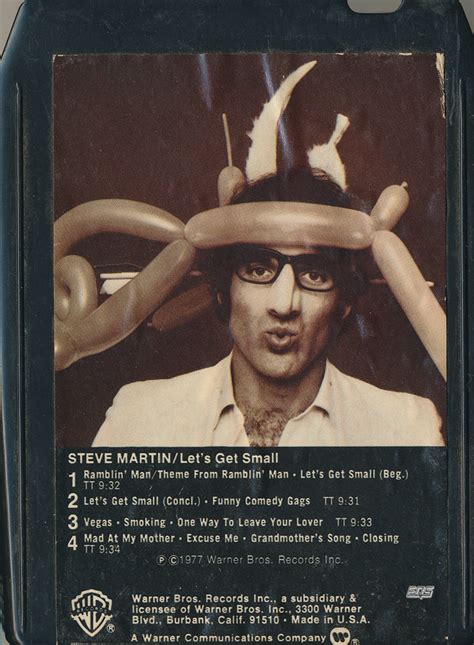 Steve Martin Lets Get Small Album