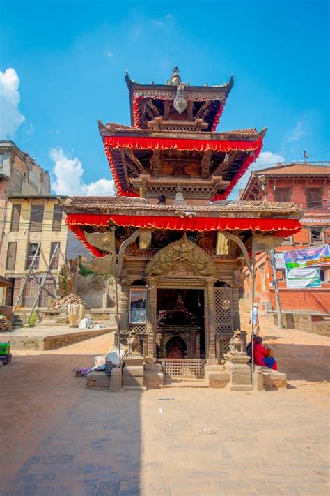 Bhaktapur Nepal November 04 2017 Ancient Hindu Temple In The