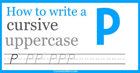 Then try the curved stoker counterparts. Cursive P - How to Write a Capital P in Cursive