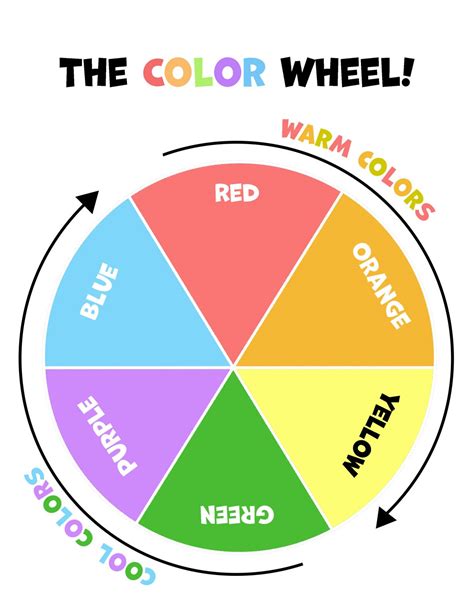 Free Printable Color Chart ⋆ The Hollydog Blog