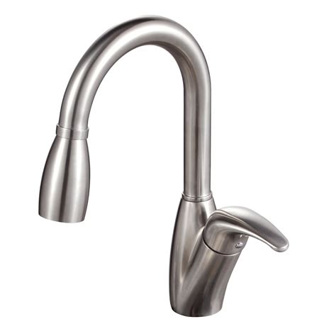 Best single hole kitchen faucets reviews and guide are here. Kraus One Handle Single Hole Kitchen Faucet with Pull Out ...