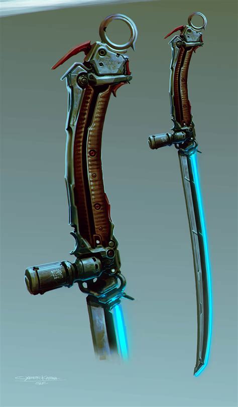 Melhor Arma Ever Anime Weapons Sci Fi Weapons Weapon Concept Art