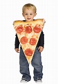 Disfraz de rebanada de pizza para niños pequeños