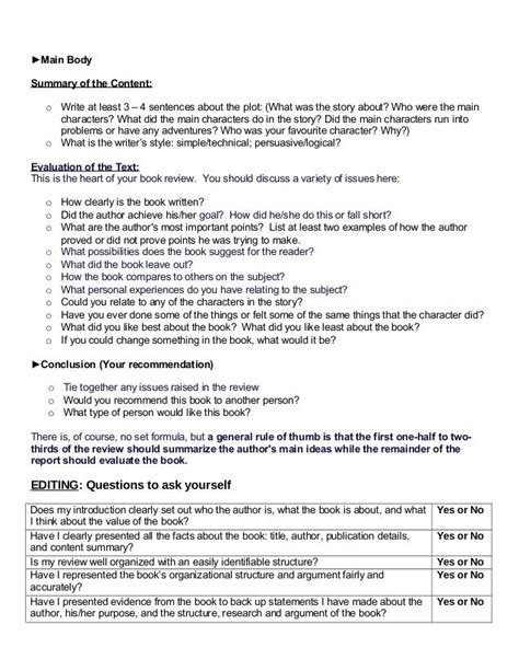 71%(28)71% found this document useful (28 votes). Image result for book review template | Book report templates, Book review template, Writing a ...