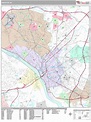Trenton New Jersey Wall Map (Premium Style) by MarketMAPS - MapSales