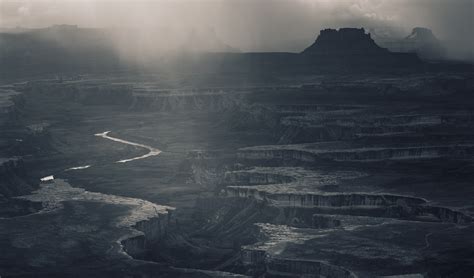 2048x1205 Nature Landscape Canyonlands National Park Mist Mountain