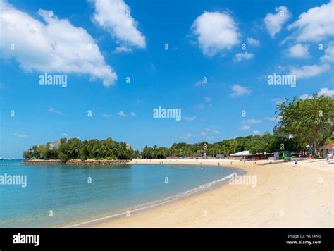 Palawan Beach On Sentosa Island Singapore Stock Photo Alamy
