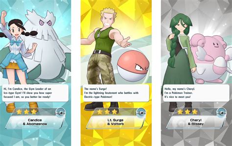 Pokémon Masters Complete List Of Every Sync Pair Android Central