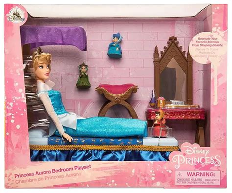 Disney Princess Sleeping Beauty Classic Princess Aurora Bedroom Exclusive Play Set Toywiz