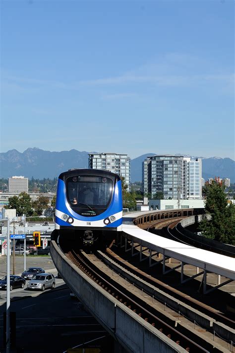 Skytrain Richmond British Columbia Canada Richmond British