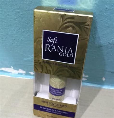Vitamin c slows down the formation of melanin while it brightens, repairs and reduces damage. Safi Rania Gold Eye Contour Cream reviews