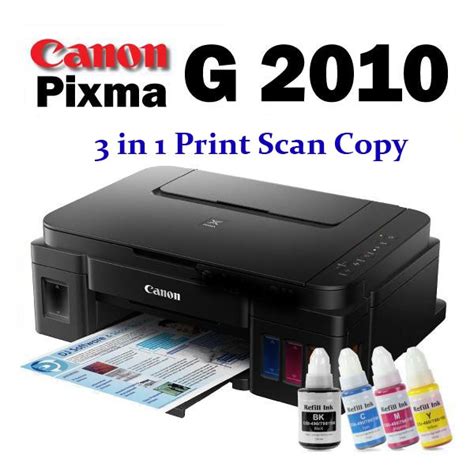 Ink efficient g series printers. ปริ้นเตอร์ 3 in 1 CANON PIXMA G2010 + INK TANK ( Print ...