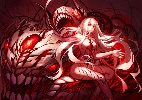 Wallpaper Devil Monster Anime Red 1754x1240 Kerjohd 1176106